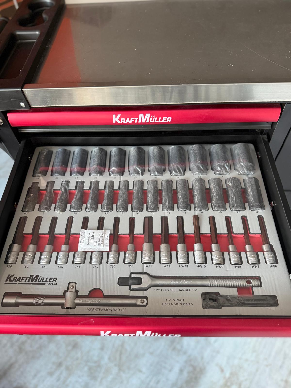 Carrinho de Ferramentas KraftMuller Industrial XXL Edition