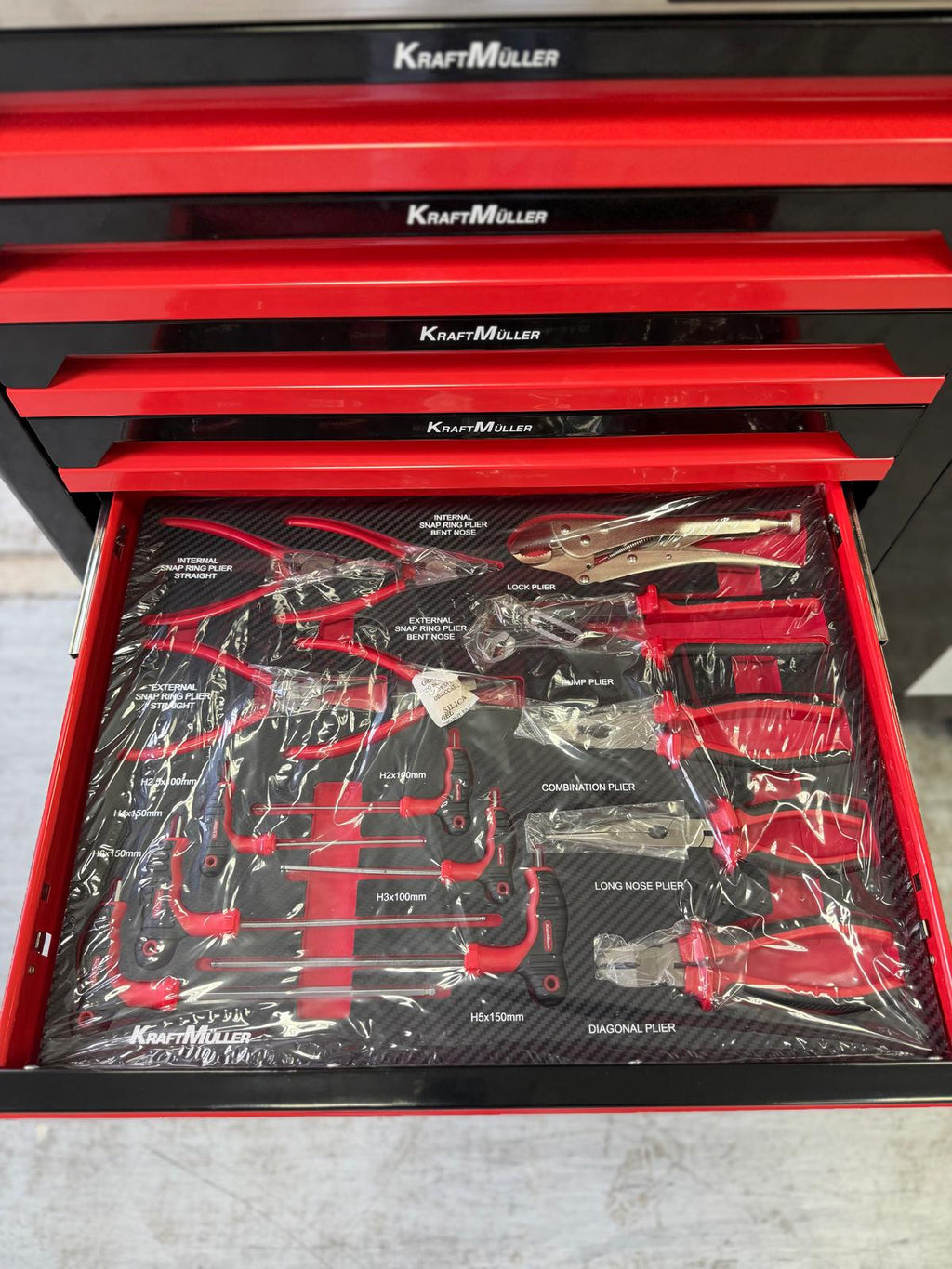 Carrinho de Ferramentas KraftMuller Ultra Top PRO XXL Edition