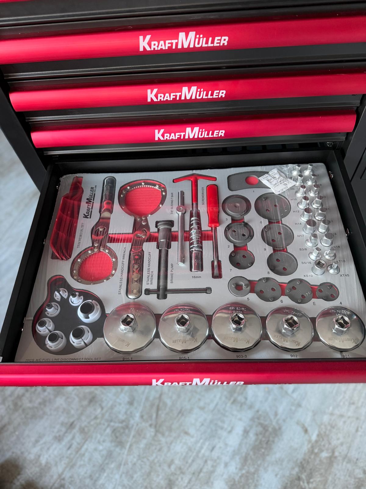 Carrinho de Ferramentas KraftMuller Industrial XXL Edition