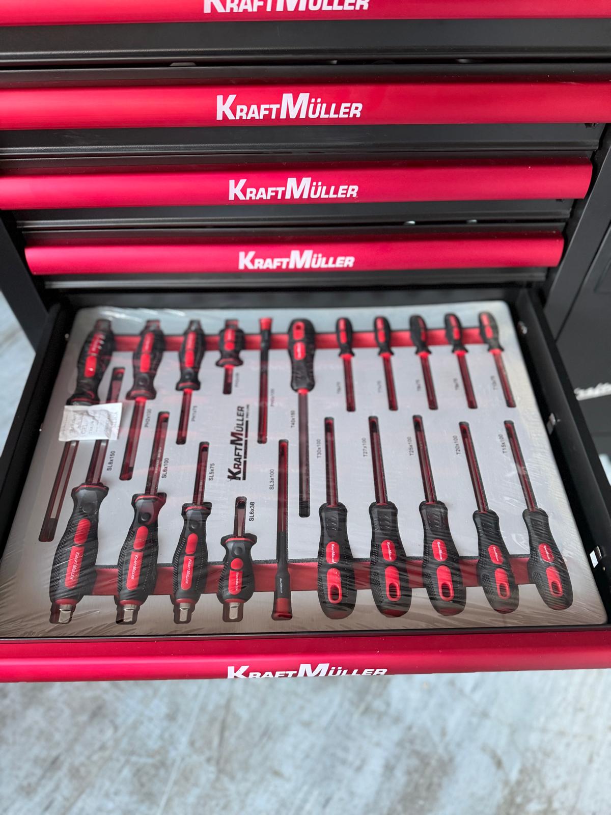Carrinho de Ferramentas KraftMuller Industrial XXL Edition